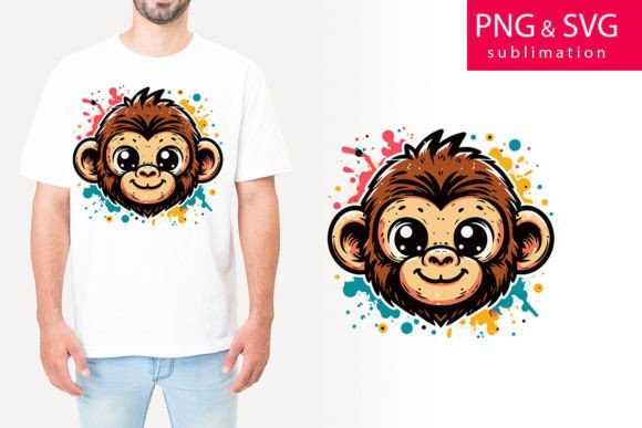 Download Monkey Svg,eps,png,clipart,sublimation - Monkey svg Collection